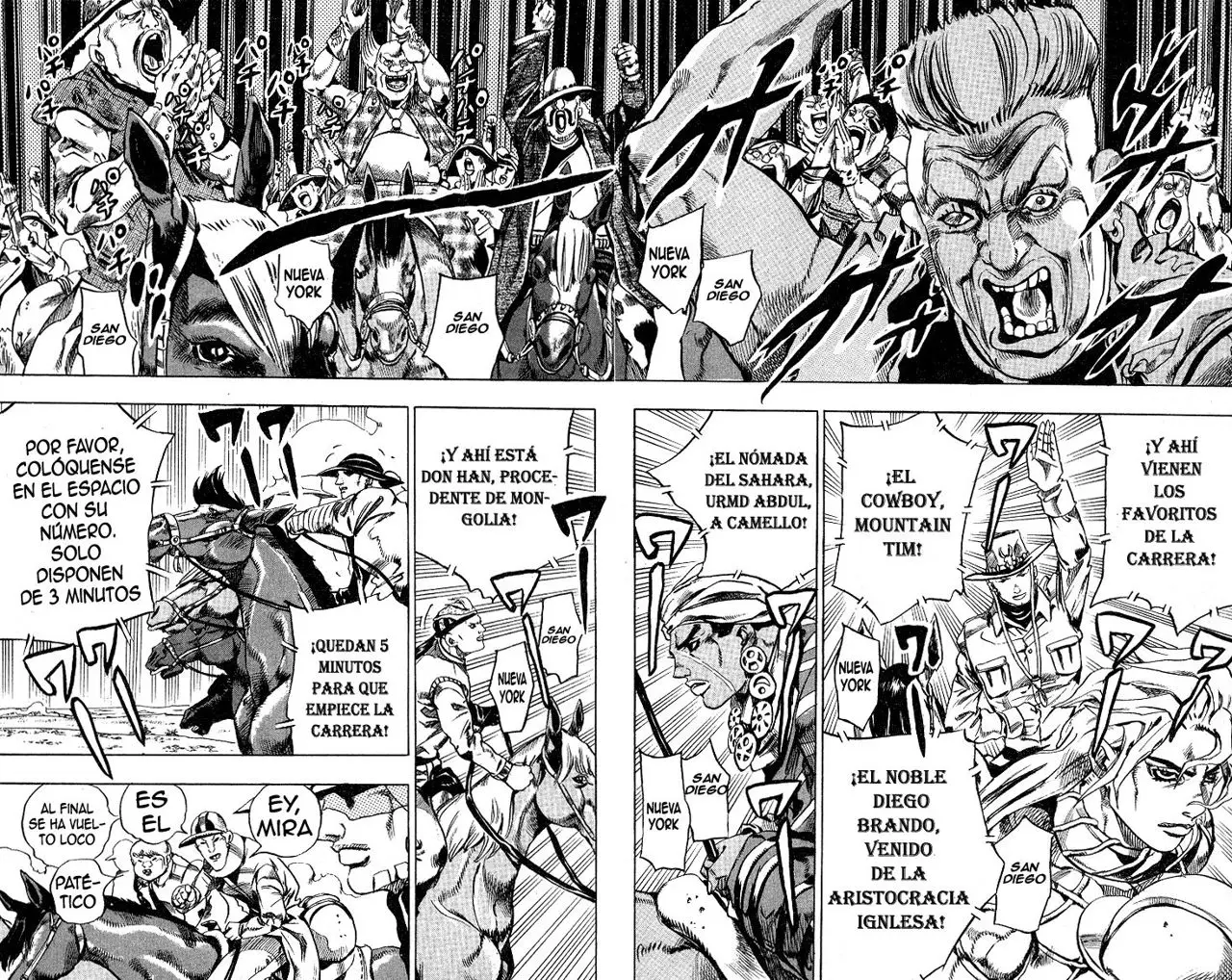 JoJo’s Bizarre Adventure – Parte 7: Steel Ball Run capítulo 4, página 20