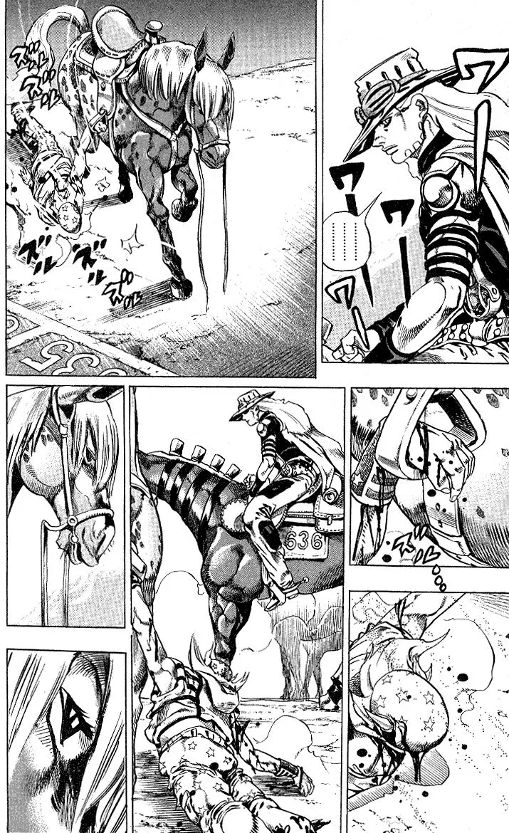 JoJo’s Bizarre Adventure – Parte 7: Steel Ball Run capítulo 4, página 21