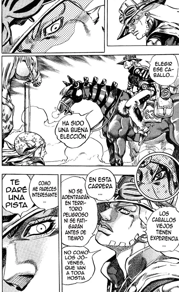 JoJo’s Bizarre Adventure – Parte 7: Steel Ball Run capítulo 4, página 23
