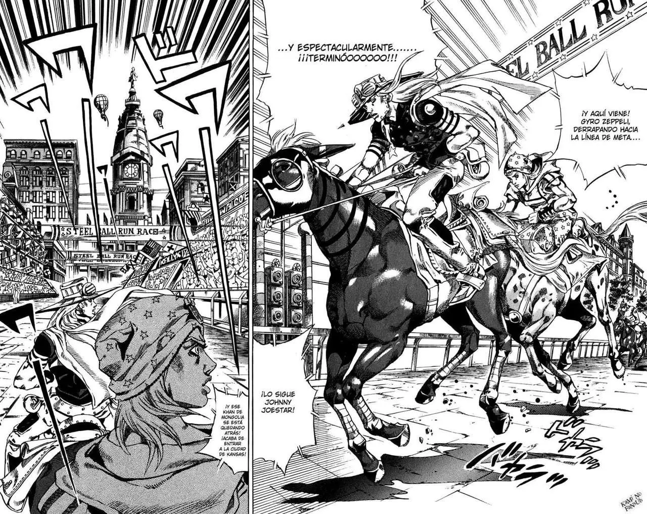 JoJo’s Bizarre Adventure – Parte 7: Steel Ball Run capítulo 40, página 5