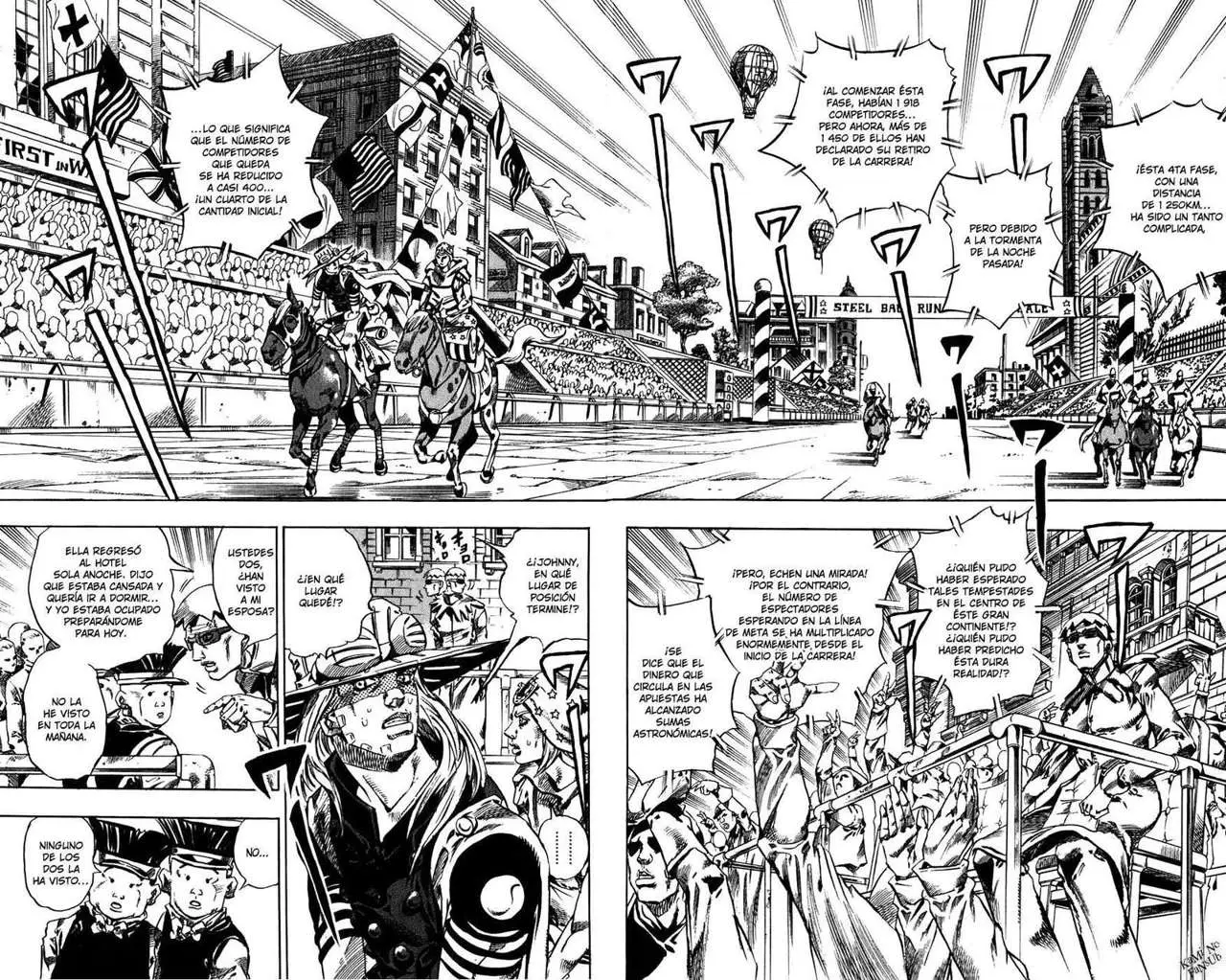 JoJo’s Bizarre Adventure – Parte 7: Steel Ball Run capítulo 40, página 6