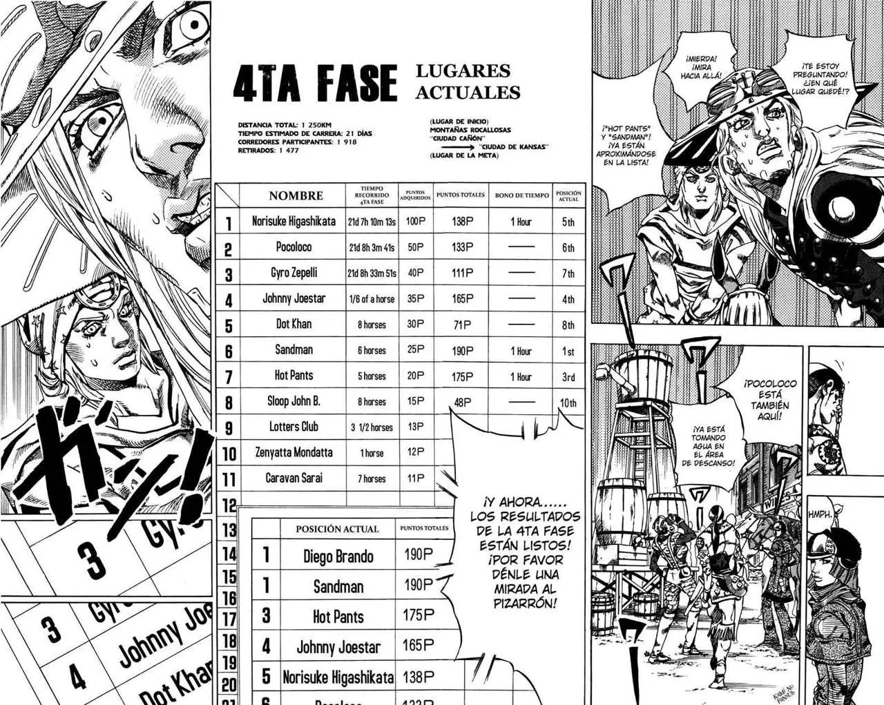 JoJo’s Bizarre Adventure – Parte 7: Steel Ball Run capítulo 40, página 9