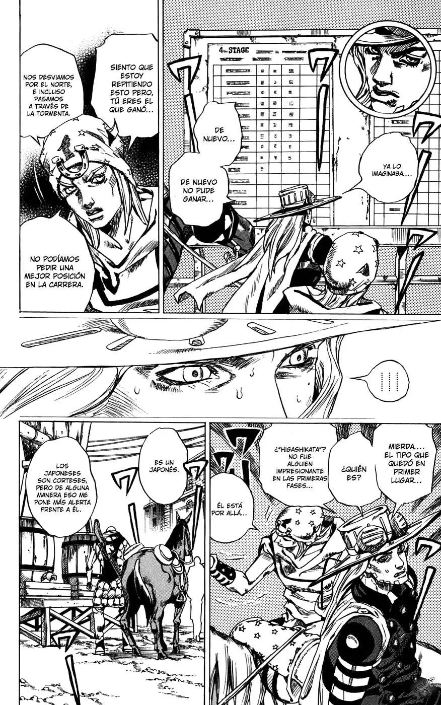 JoJo’s Bizarre Adventure – Parte 7: Steel Ball Run capítulo 40, página 10