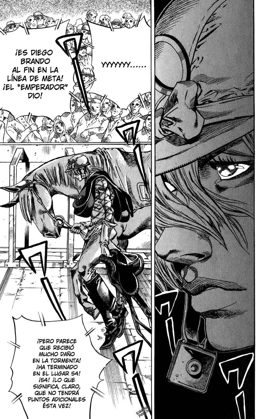 JoJo’s Bizarre Adventure – Parte 7: Steel Ball Run capítulo 40, página 15
