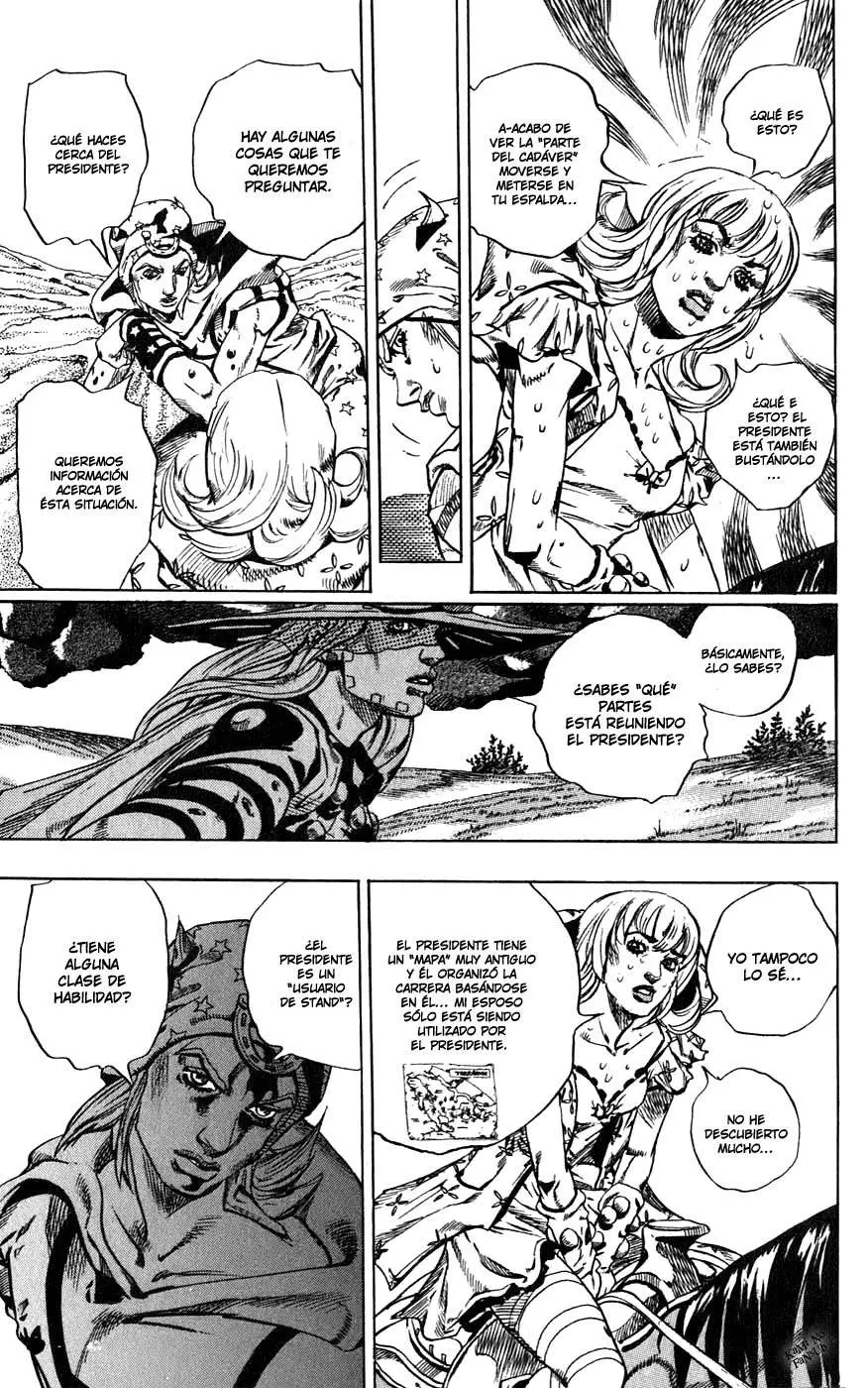 JoJo’s Bizarre Adventure – Parte 7: Steel Ball Run capítulo 40, página 22
