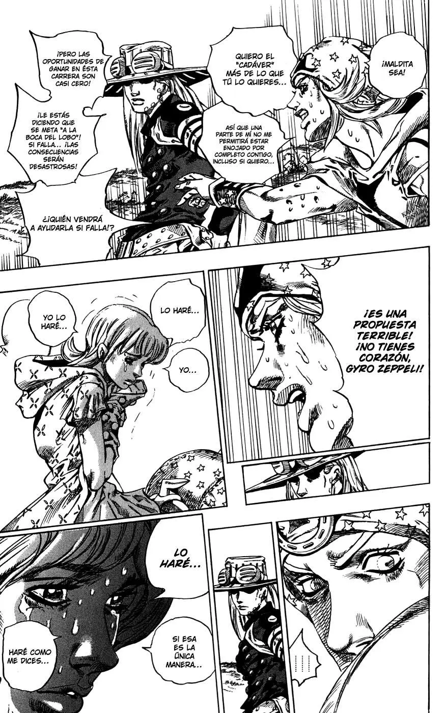 JoJo’s Bizarre Adventure – Parte 7: Steel Ball Run capítulo 40, página 33