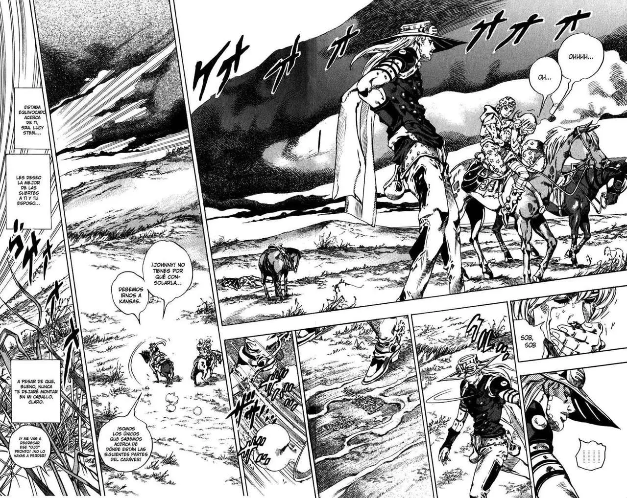 JoJo’s Bizarre Adventure – Parte 7: Steel Ball Run capítulo 40, página 34