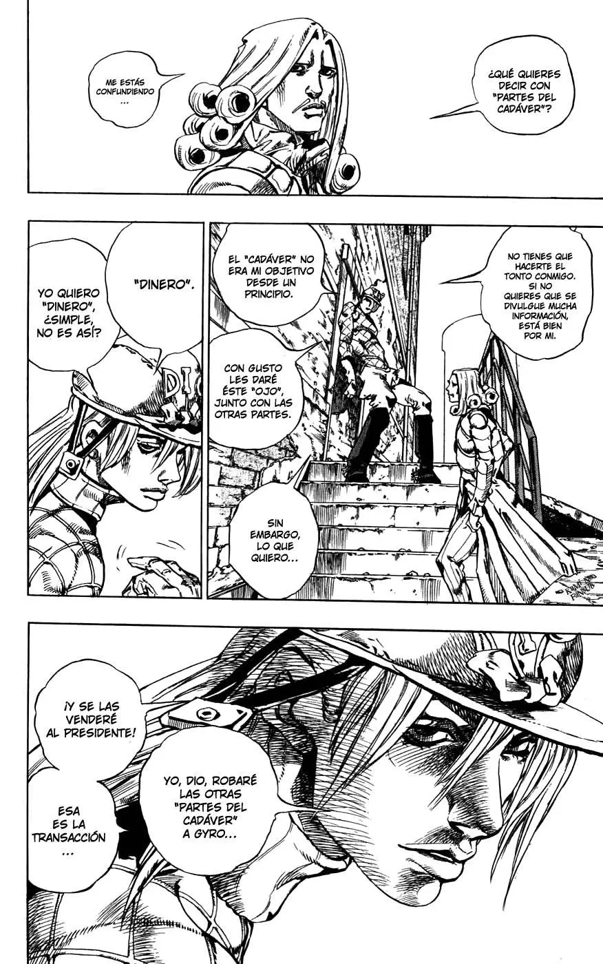 JoJo’s Bizarre Adventure – Parte 7: Steel Ball Run capítulo 40, página 39