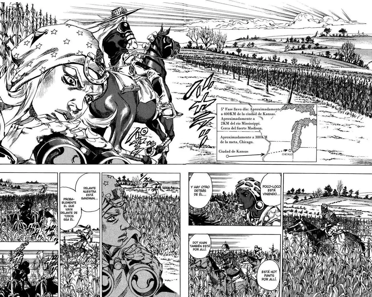 JoJo’s Bizarre Adventure – Parte 7: Steel Ball Run capítulo 41, página 3