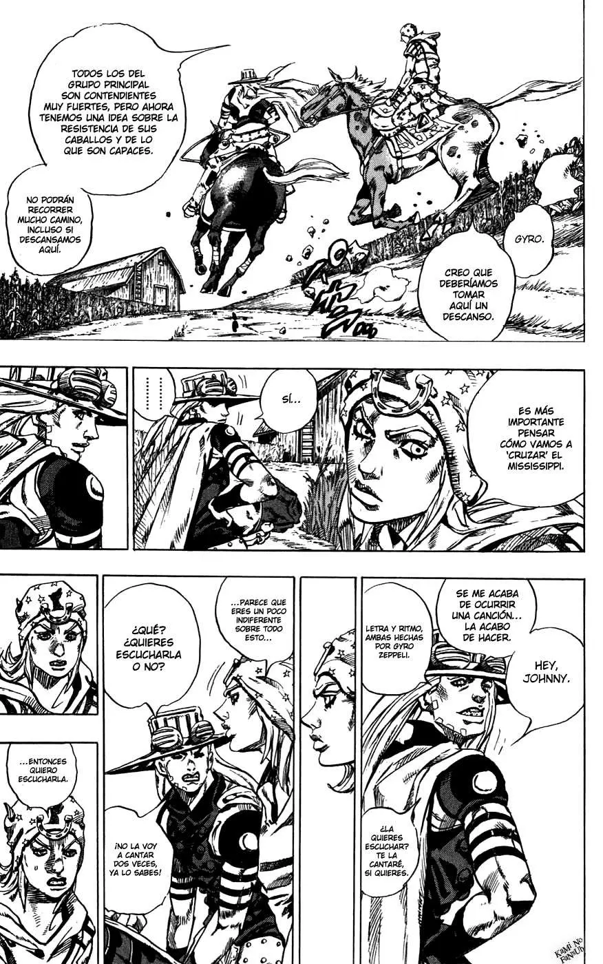 JoJo’s Bizarre Adventure – Parte 7: Steel Ball Run capítulo 41, página 5