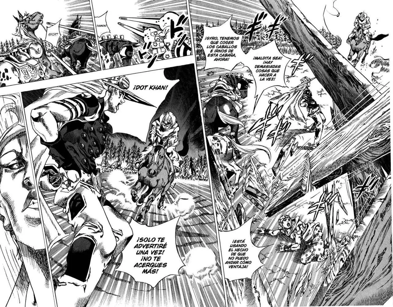 JoJo’s Bizarre Adventure – Parte 7: Steel Ball Run capítulo 41, página 25