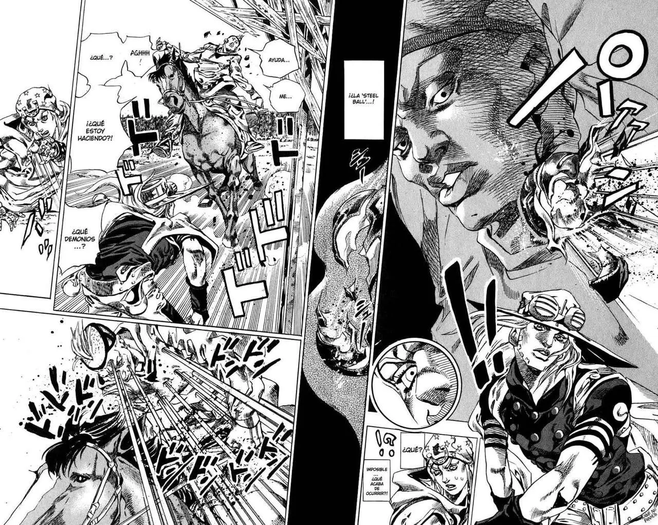 JoJo’s Bizarre Adventure – Parte 7: Steel Ball Run capítulo 41, página 27