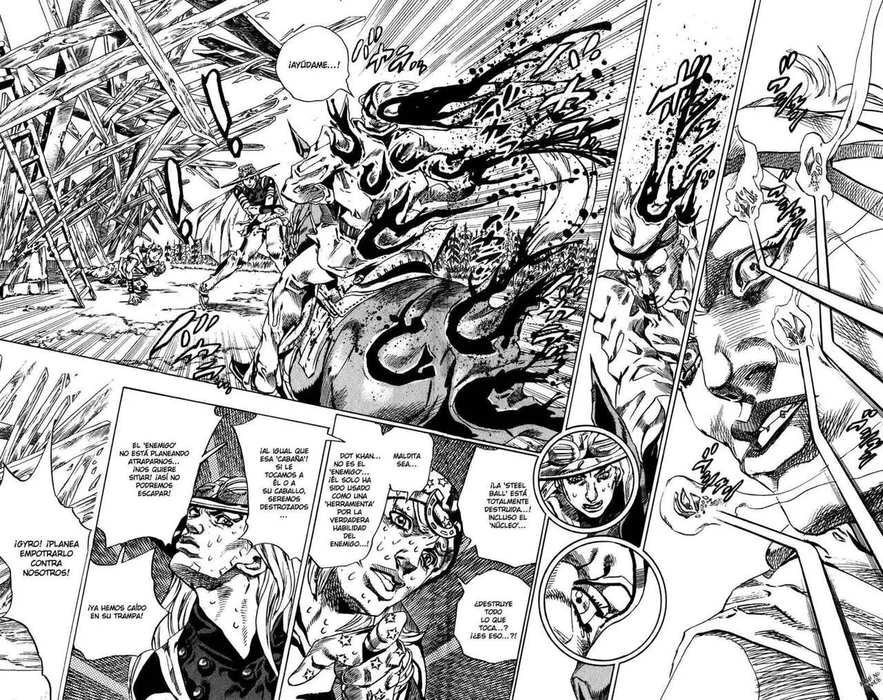 JoJo’s Bizarre Adventure – Parte 7: Steel Ball Run capítulo 41, página 28