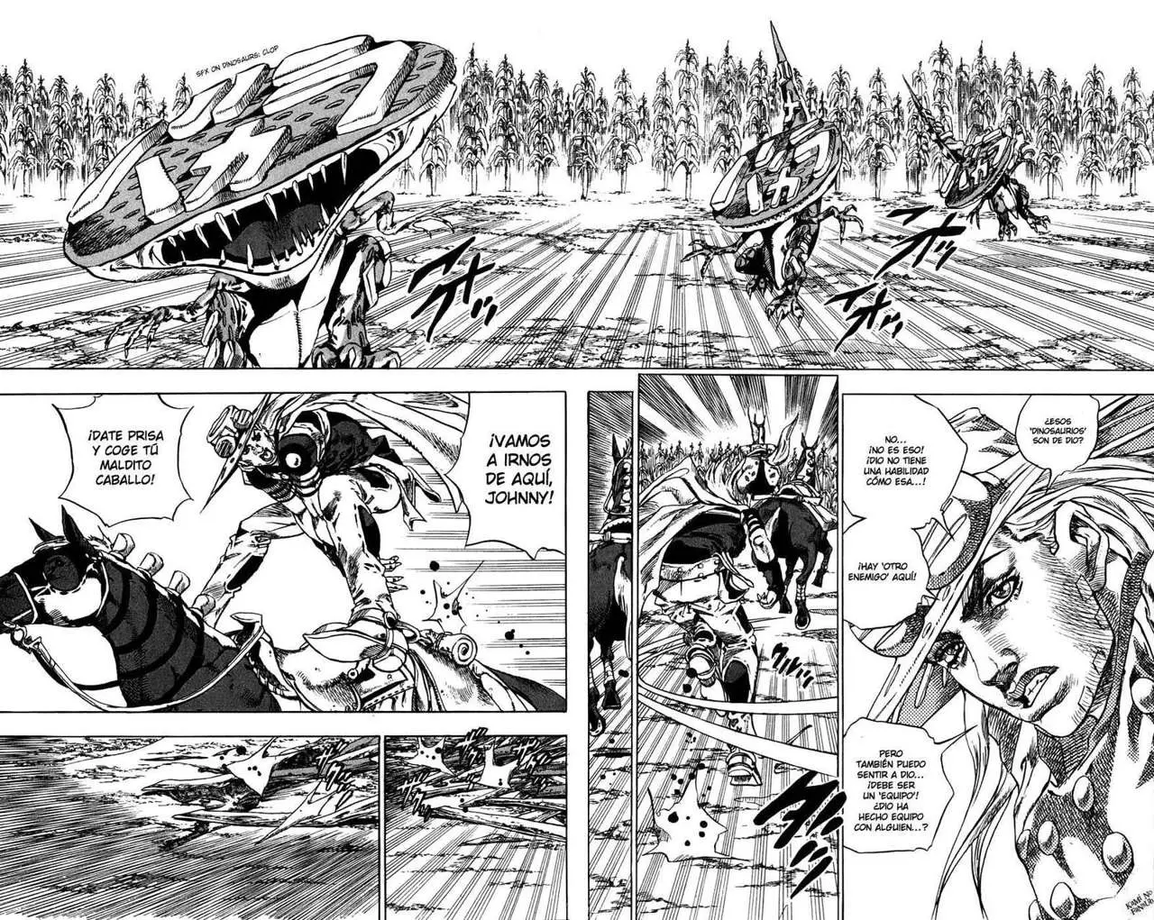 JoJo’s Bizarre Adventure – Parte 7: Steel Ball Run capítulo 41, página 33