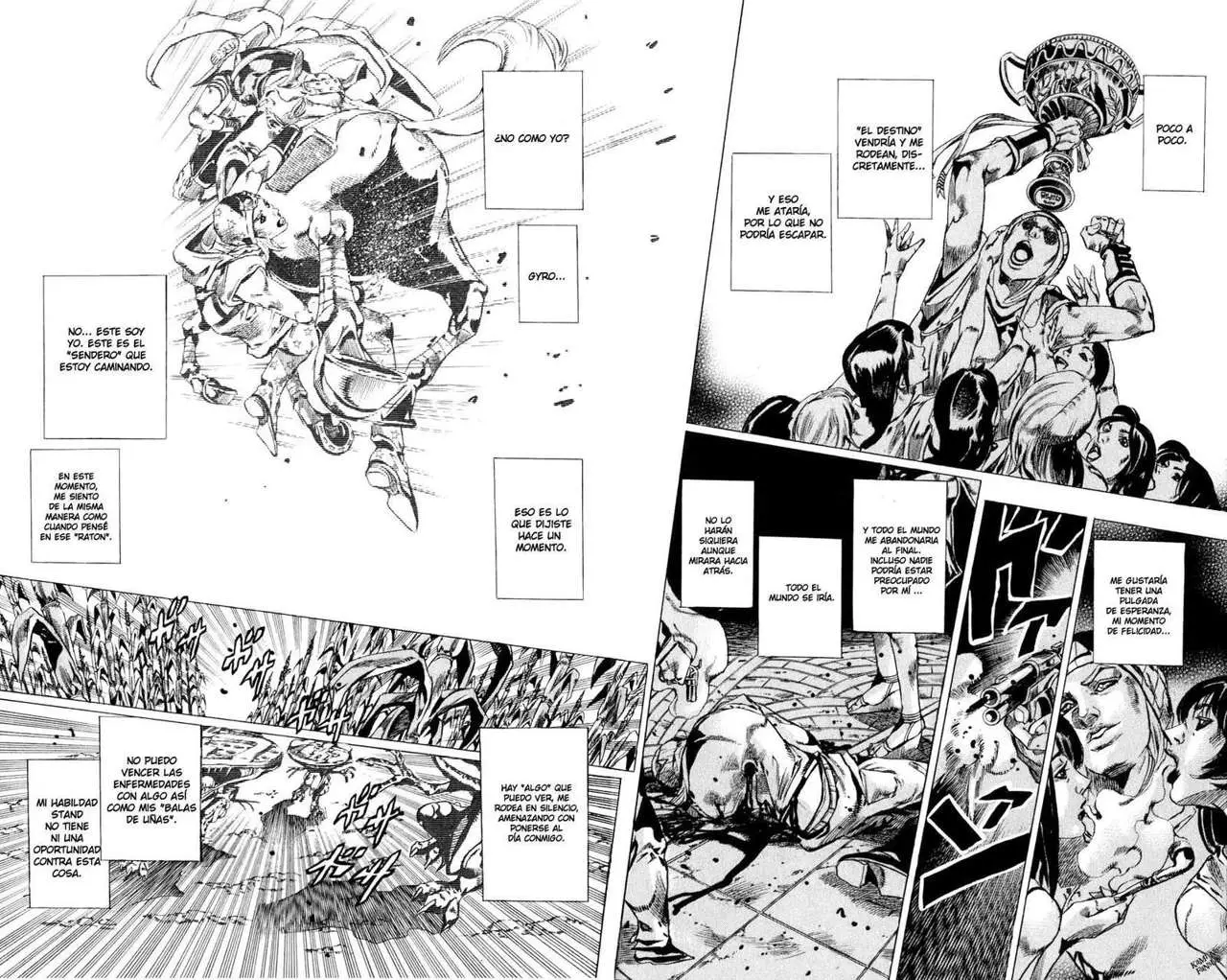 JoJo’s Bizarre Adventure – Parte 7: Steel Ball Run capítulo 42, página 28