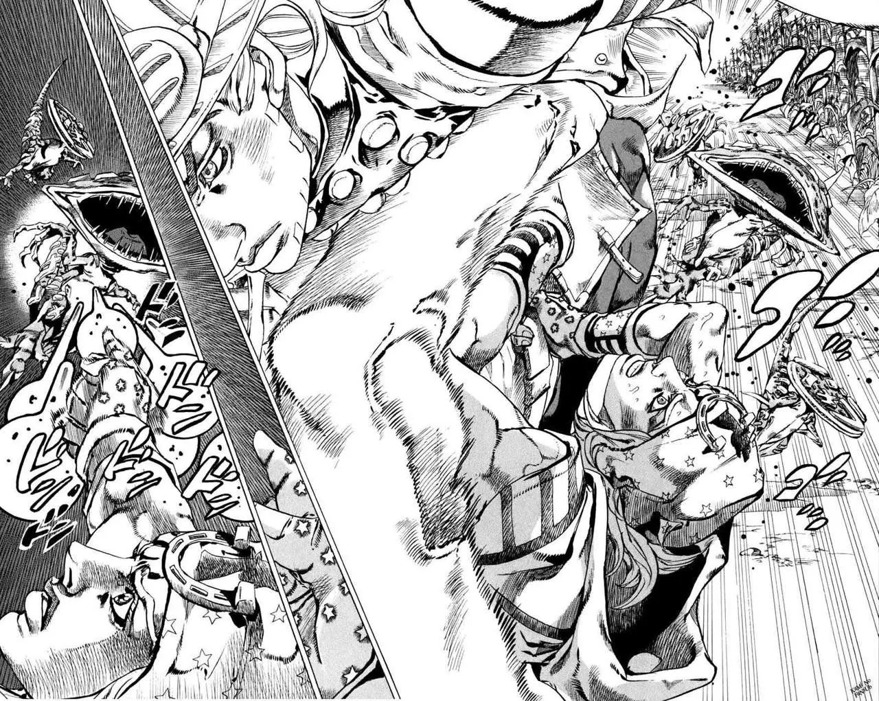 JoJo’s Bizarre Adventure – Parte 7: Steel Ball Run capítulo 42, página 29