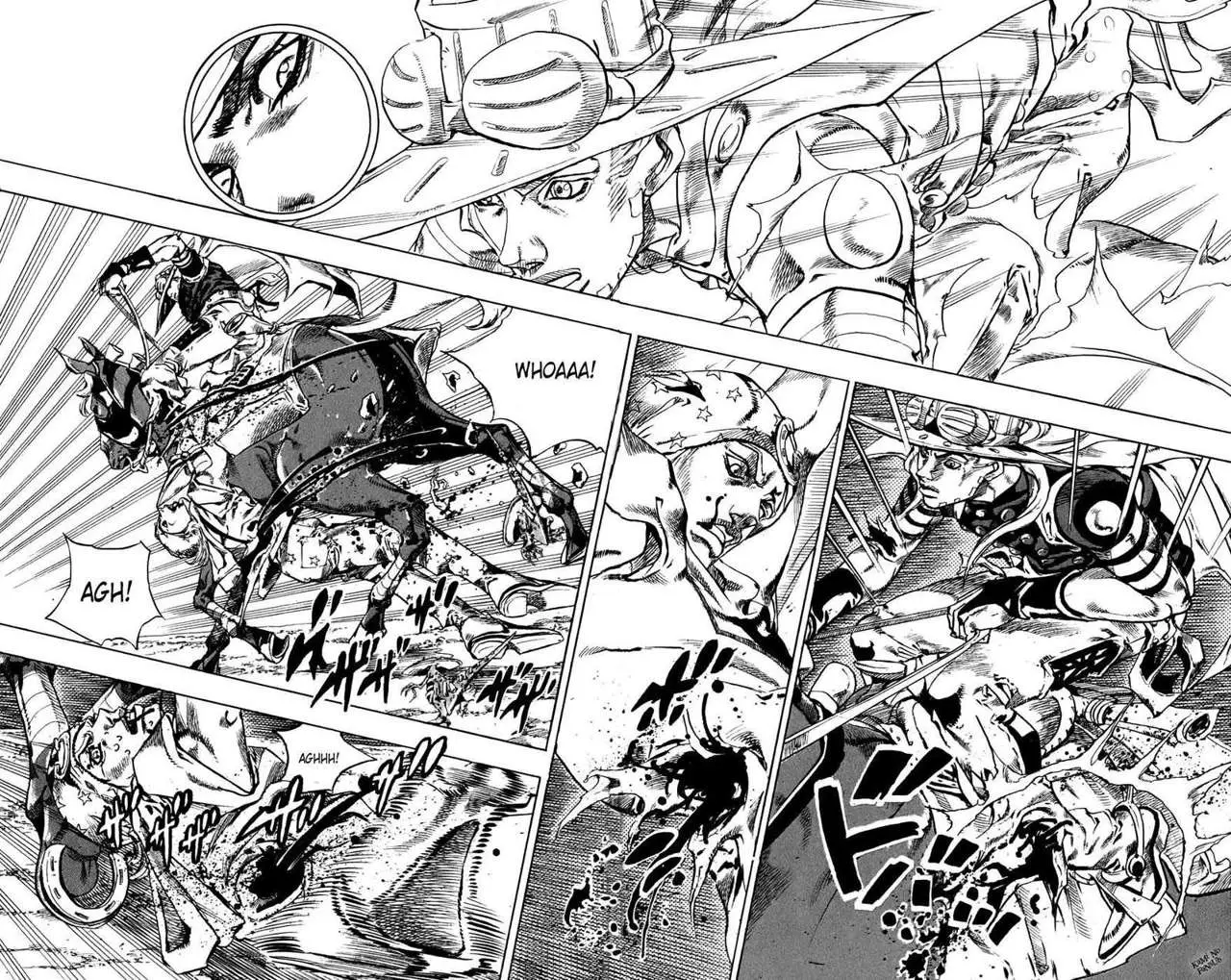 JoJo’s Bizarre Adventure – Parte 7: Steel Ball Run capítulo 42, página 31