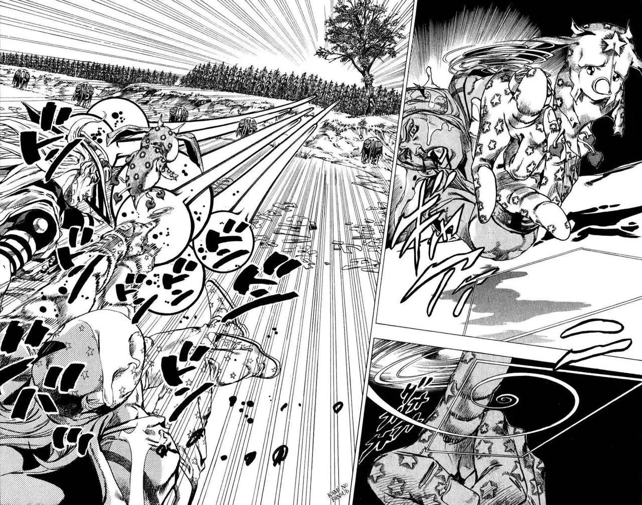 JoJo’s Bizarre Adventure – Parte 7: Steel Ball Run capítulo 43, página 27