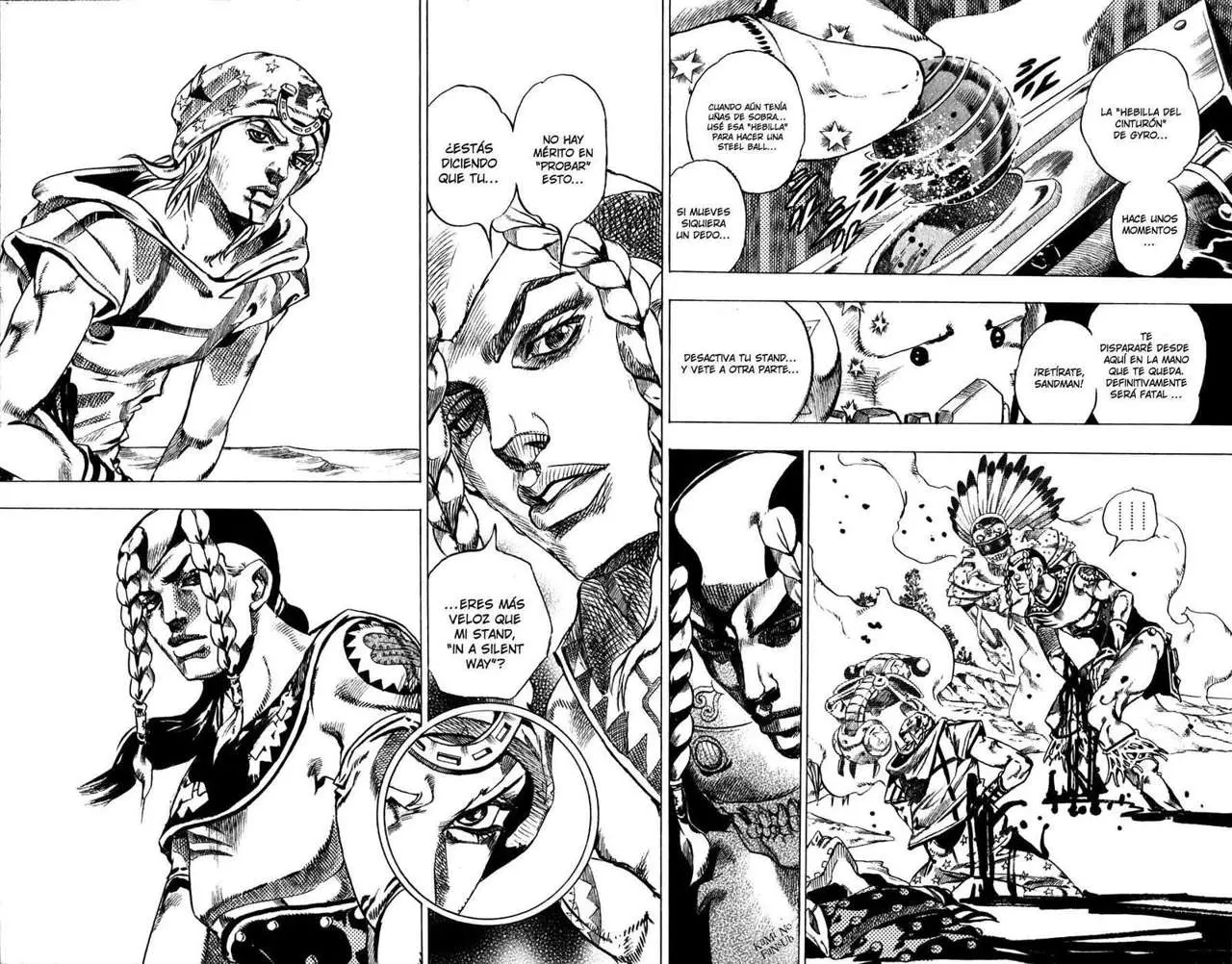 JoJo’s Bizarre Adventure – Parte 7: Steel Ball Run capítulo 44, página 39