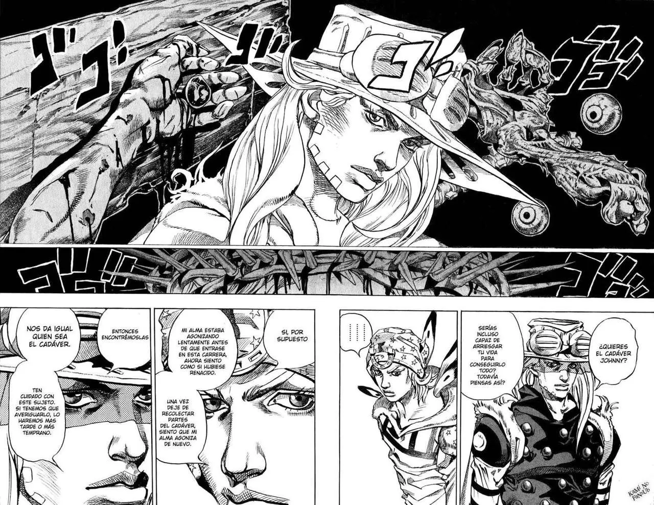 JoJo’s Bizarre Adventure – Parte 7: Steel Ball Run capítulo 45, página 16