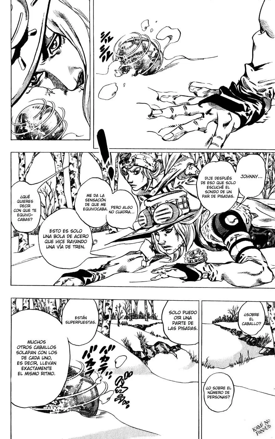 JoJo’s Bizarre Adventure – Parte 7: Steel Ball Run capítulo 45, página 17