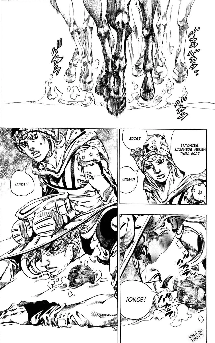 JoJo’s Bizarre Adventure – Parte 7: Steel Ball Run capítulo 45, página 18