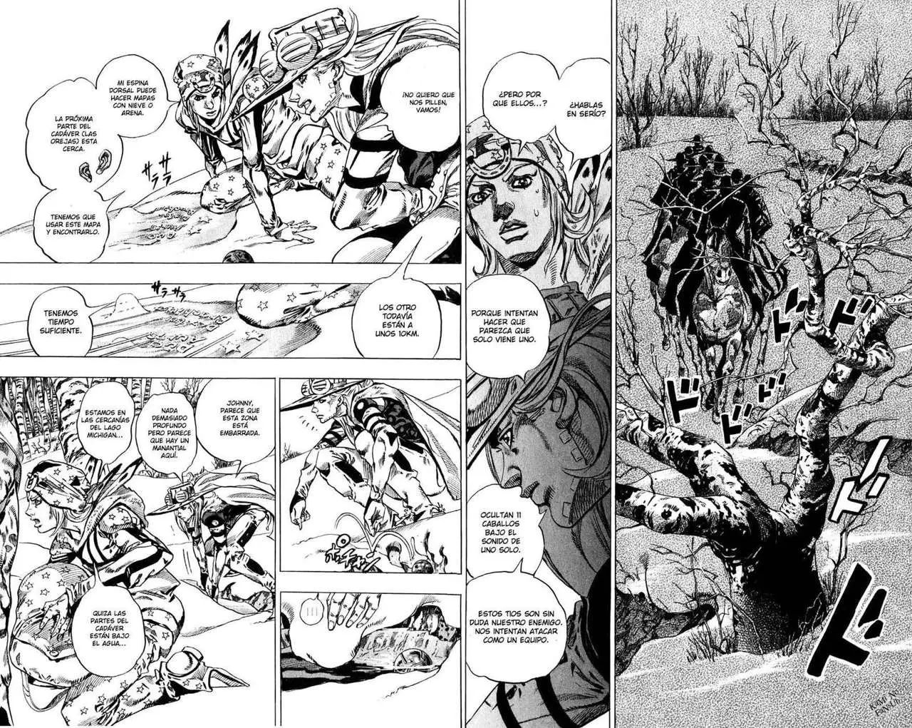 JoJo’s Bizarre Adventure – Parte 7: Steel Ball Run capítulo 45, página 19
