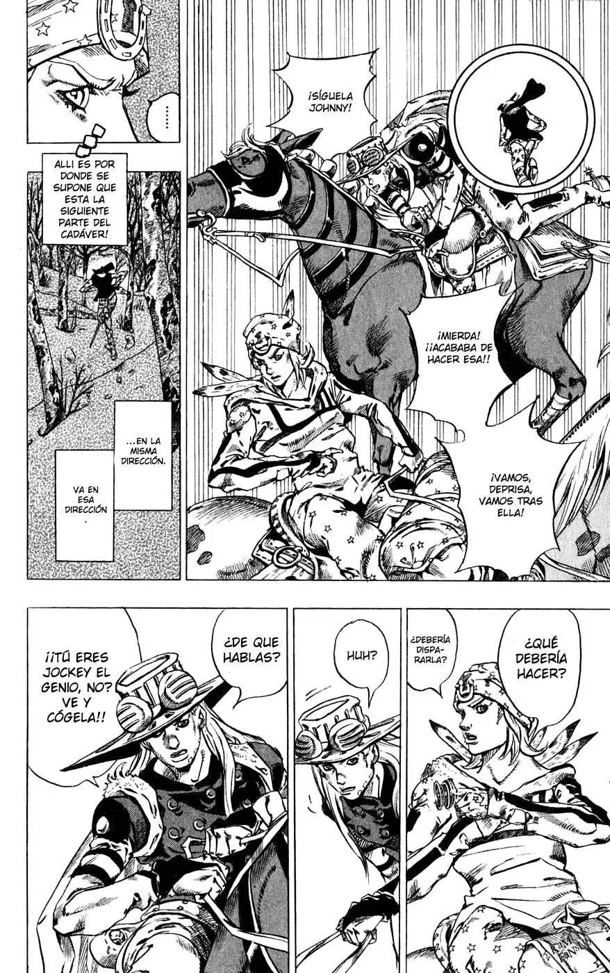 JoJo’s Bizarre Adventure – Parte 7: Steel Ball Run capítulo 45, página 22