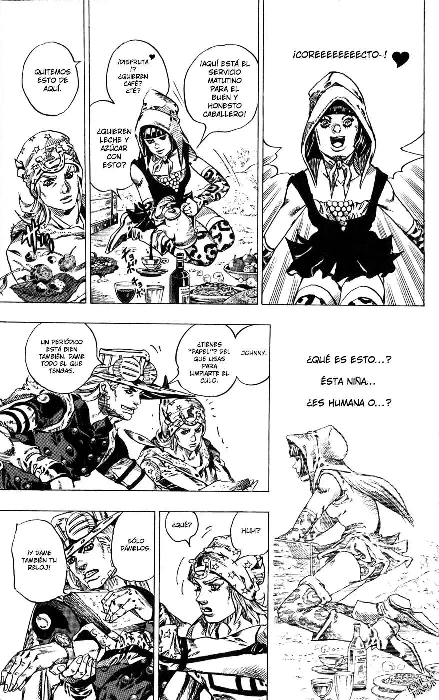 JoJo’s Bizarre Adventure – Parte 7: Steel Ball Run capítulo 45, página 44