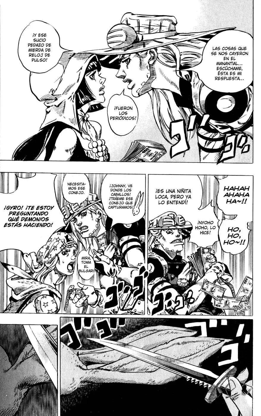 JoJo’s Bizarre Adventure – Parte 7: Steel Ball Run capítulo 45, página 46