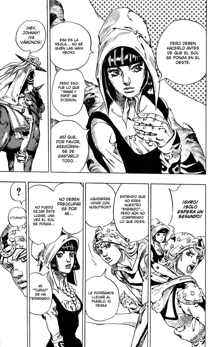 JoJo’s Bizarre Adventure – Parte 7: Steel Ball Run capítulo 45, página 54