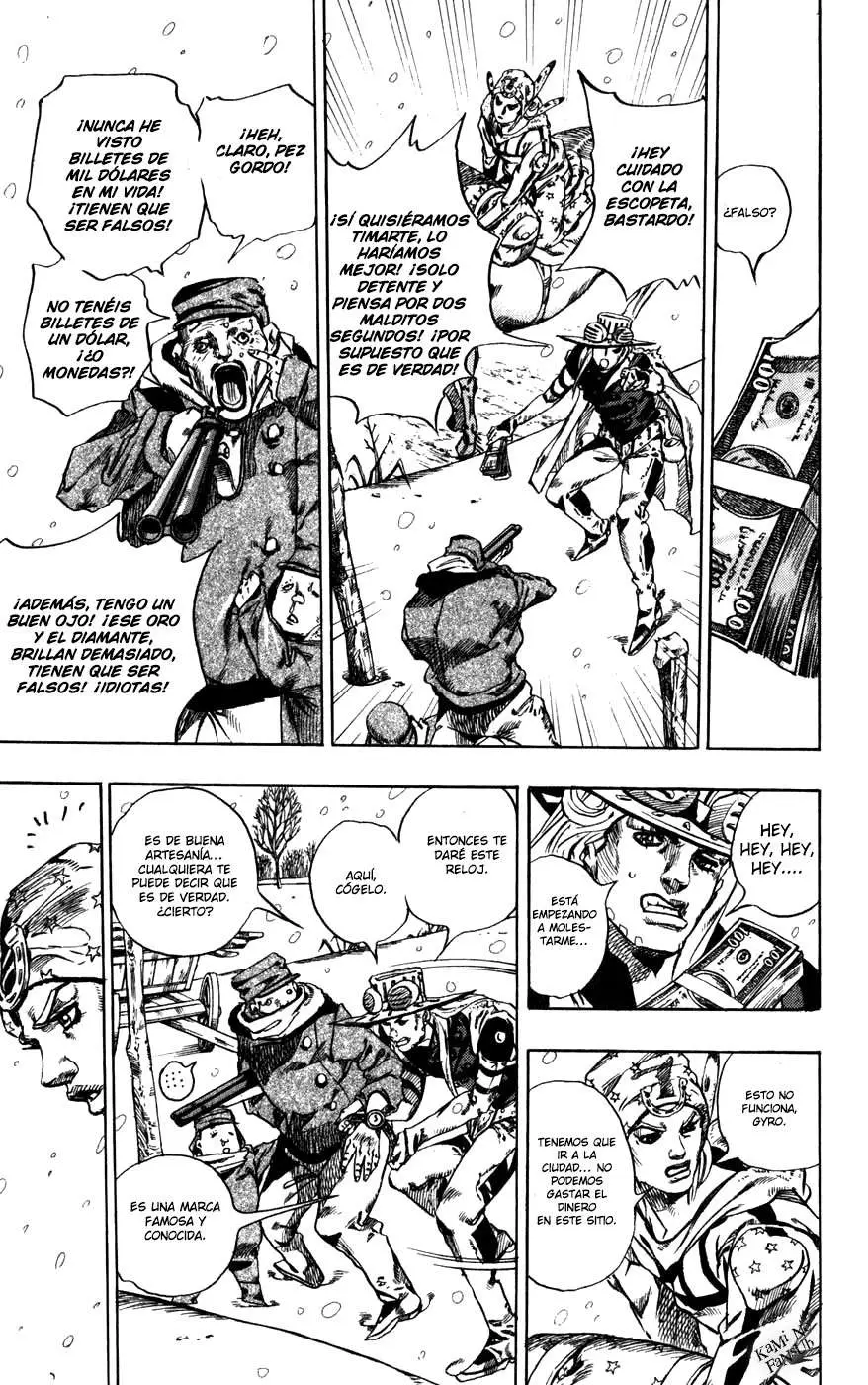 JoJo’s Bizarre Adventure – Parte 7: Steel Ball Run capítulo 46, página 9