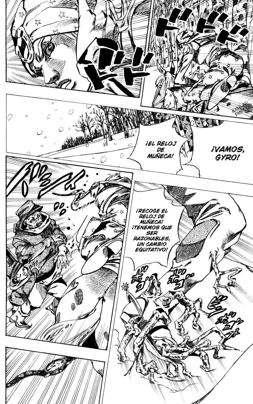 JoJo’s Bizarre Adventure – Parte 7: Steel Ball Run capítulo 46, página 16