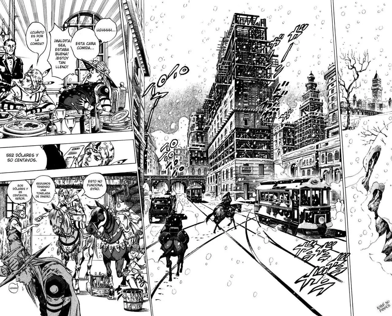 JoJo’s Bizarre Adventure – Parte 7: Steel Ball Run capítulo 46, página 20