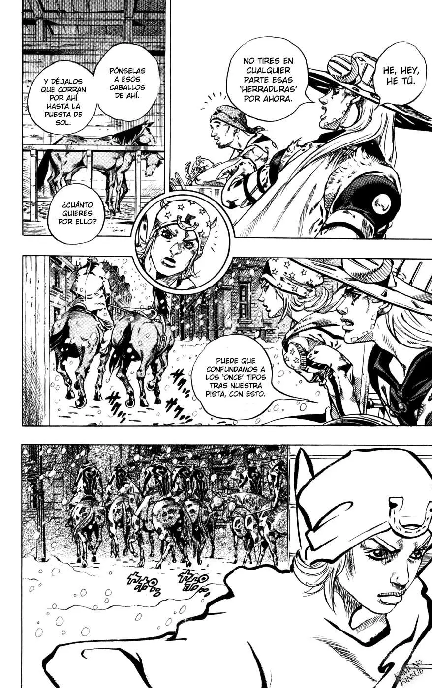 JoJo’s Bizarre Adventure – Parte 7: Steel Ball Run capítulo 46, página 21