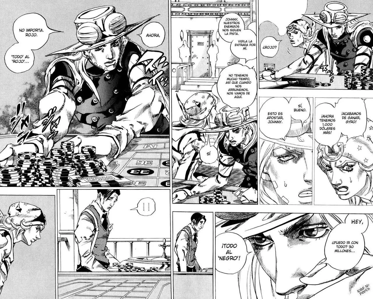 JoJo’s Bizarre Adventure – Parte 7: Steel Ball Run capítulo 46, página 34
