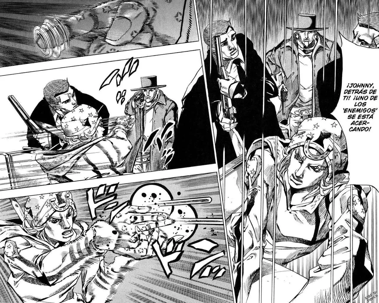 JoJo’s Bizarre Adventure – Parte 7: Steel Ball Run capítulo 46, página 49