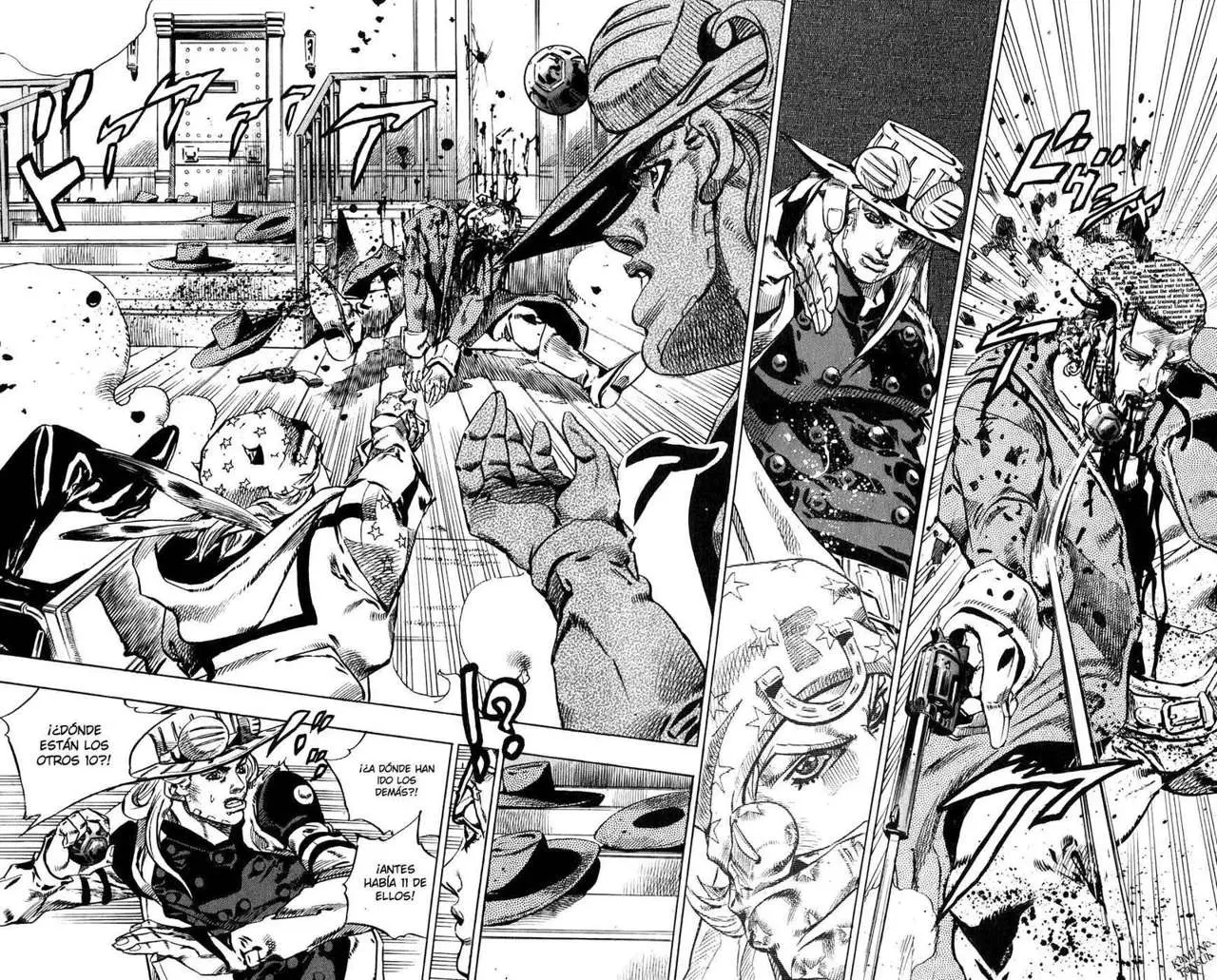 JoJo’s Bizarre Adventure – Parte 7: Steel Ball Run capítulo 46, página 52