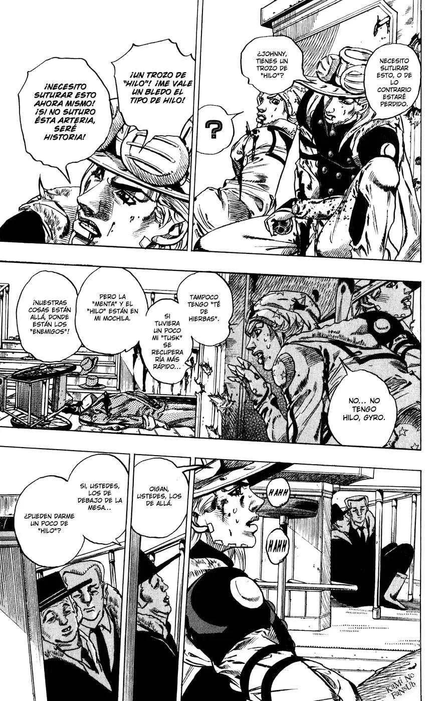 JoJo’s Bizarre Adventure – Parte 7: Steel Ball Run capítulo 47, página 17