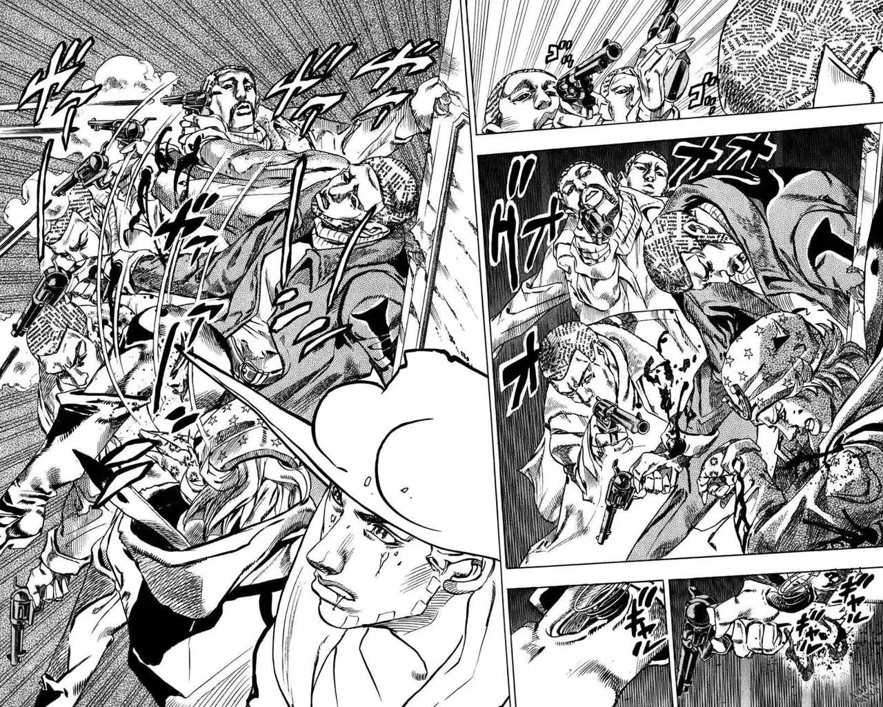 JoJo’s Bizarre Adventure – Parte 7: Steel Ball Run capítulo 47, página 24