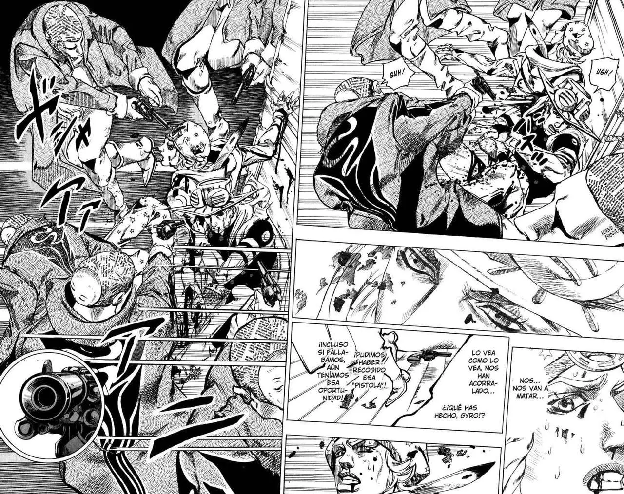 JoJo’s Bizarre Adventure – Parte 7: Steel Ball Run capítulo 47, página 27
