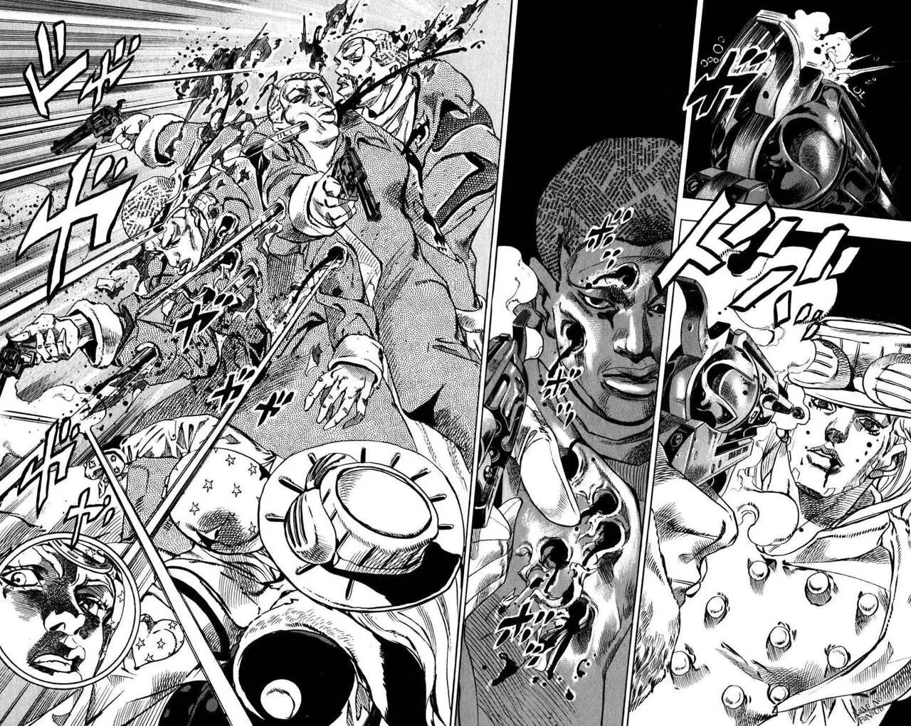 JoJo’s Bizarre Adventure – Parte 7: Steel Ball Run capítulo 47, página 29