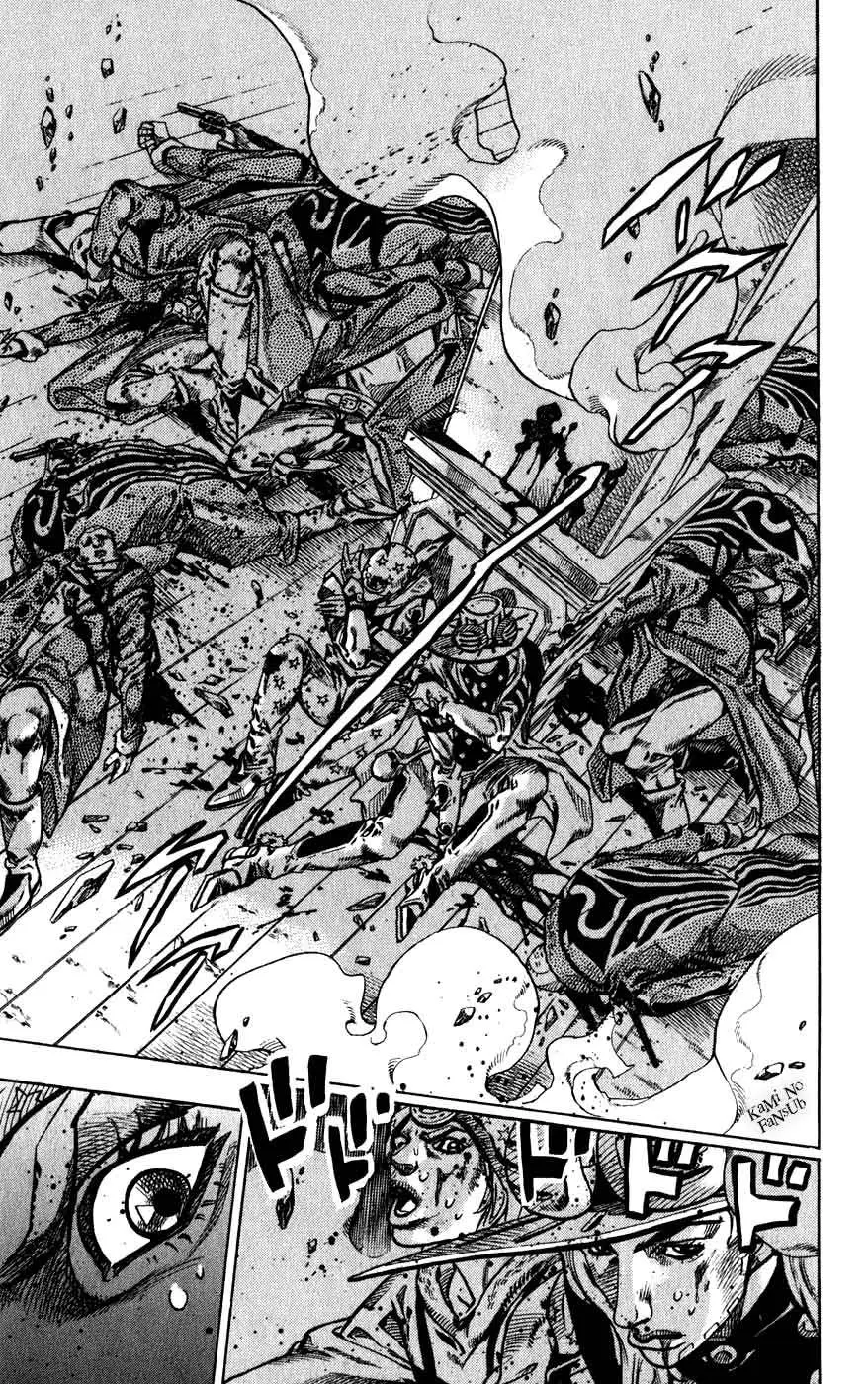 JoJo’s Bizarre Adventure – Parte 7: Steel Ball Run capítulo 47, página 31