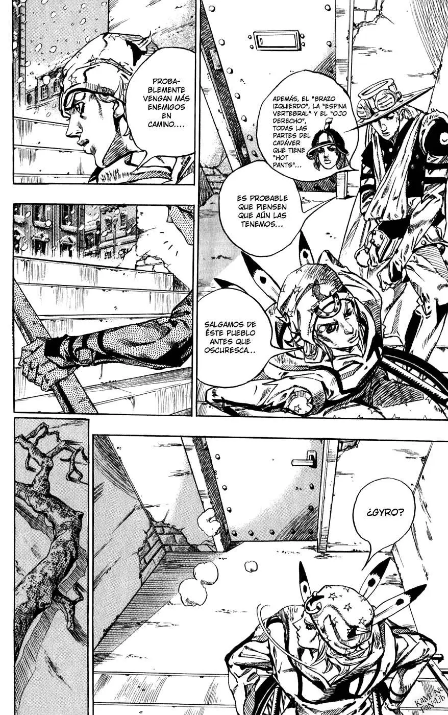 JoJo’s Bizarre Adventure – Parte 7: Steel Ball Run capítulo 47, página 36