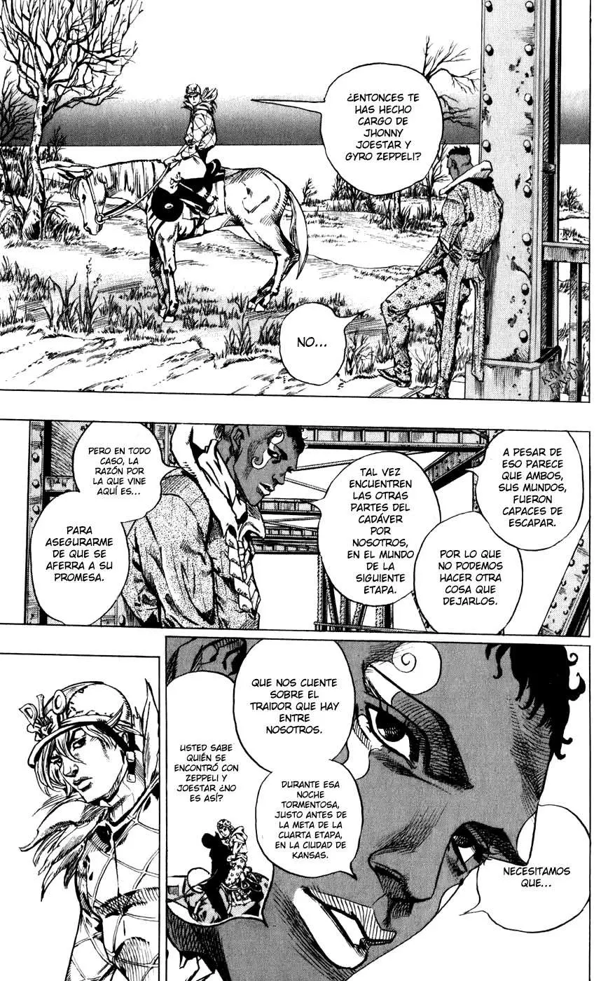 JoJo’s Bizarre Adventure – Parte 7: Steel Ball Run capítulo 48, página 25