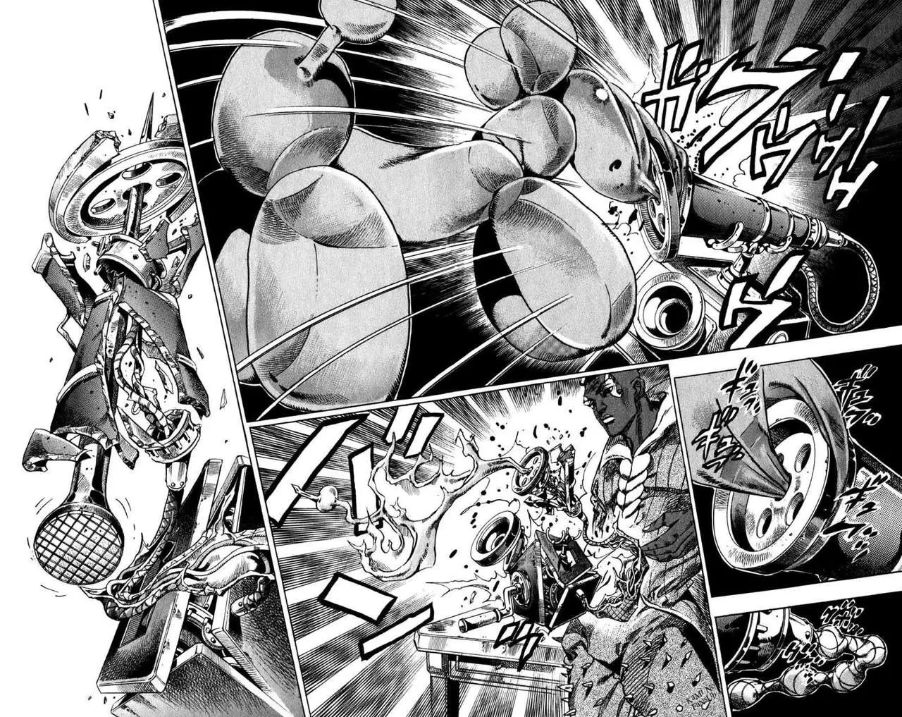 JoJo’s Bizarre Adventure – Parte 7: Steel Ball Run capítulo 48, página 36