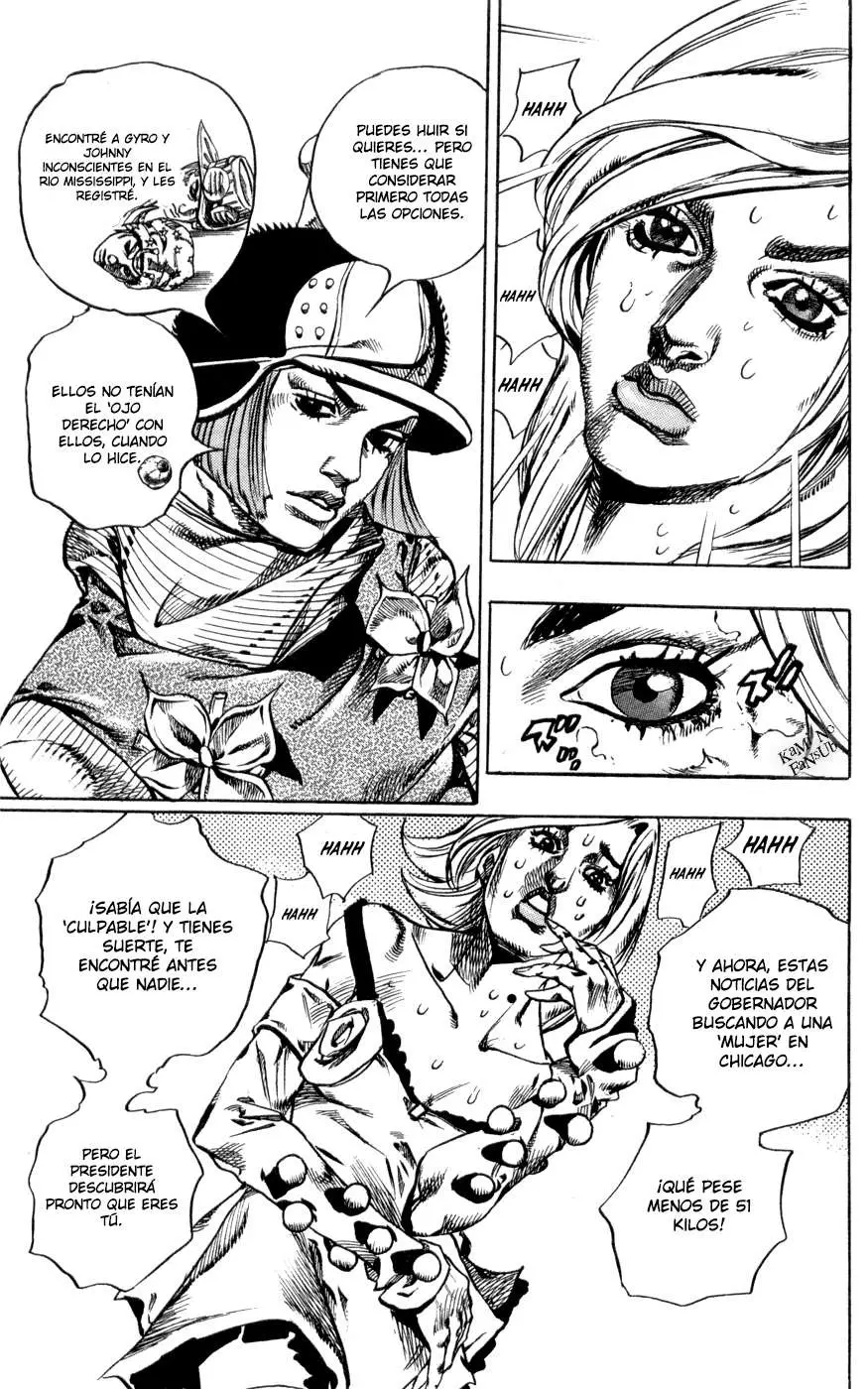 JoJo’s Bizarre Adventure – Parte 7: Steel Ball Run capítulo 49, página 29