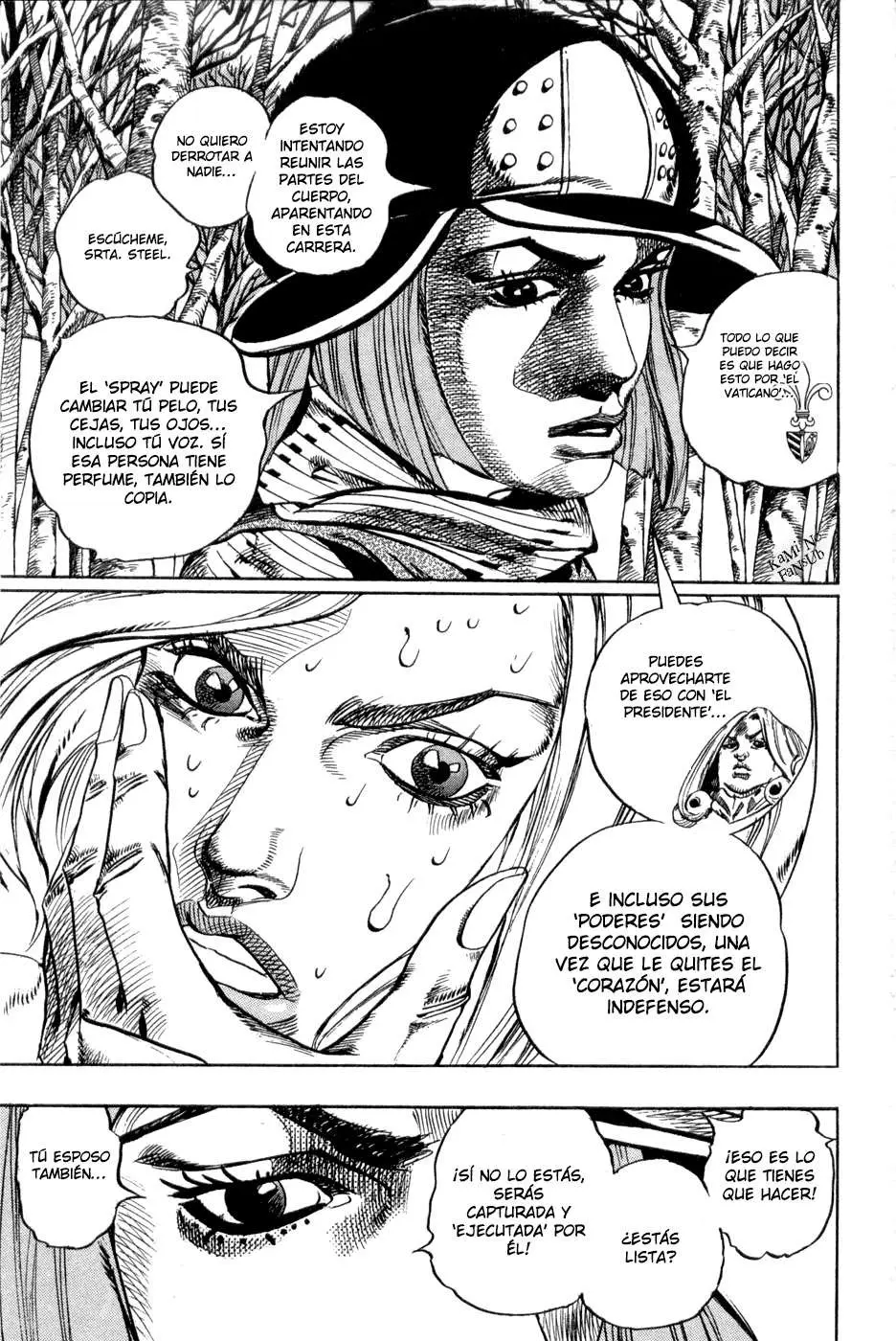 JoJo’s Bizarre Adventure – Parte 7: Steel Ball Run capítulo 49, página 31