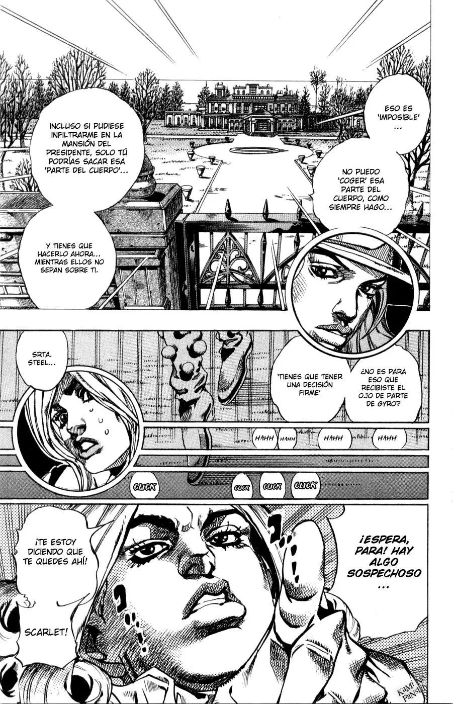 JoJo’s Bizarre Adventure – Parte 7: Steel Ball Run capítulo 49, página 33