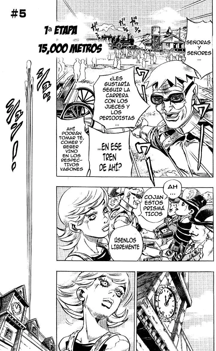 JoJo’s Bizarre Adventure – Parte 7: Steel Ball Run capítulo 5, página 2